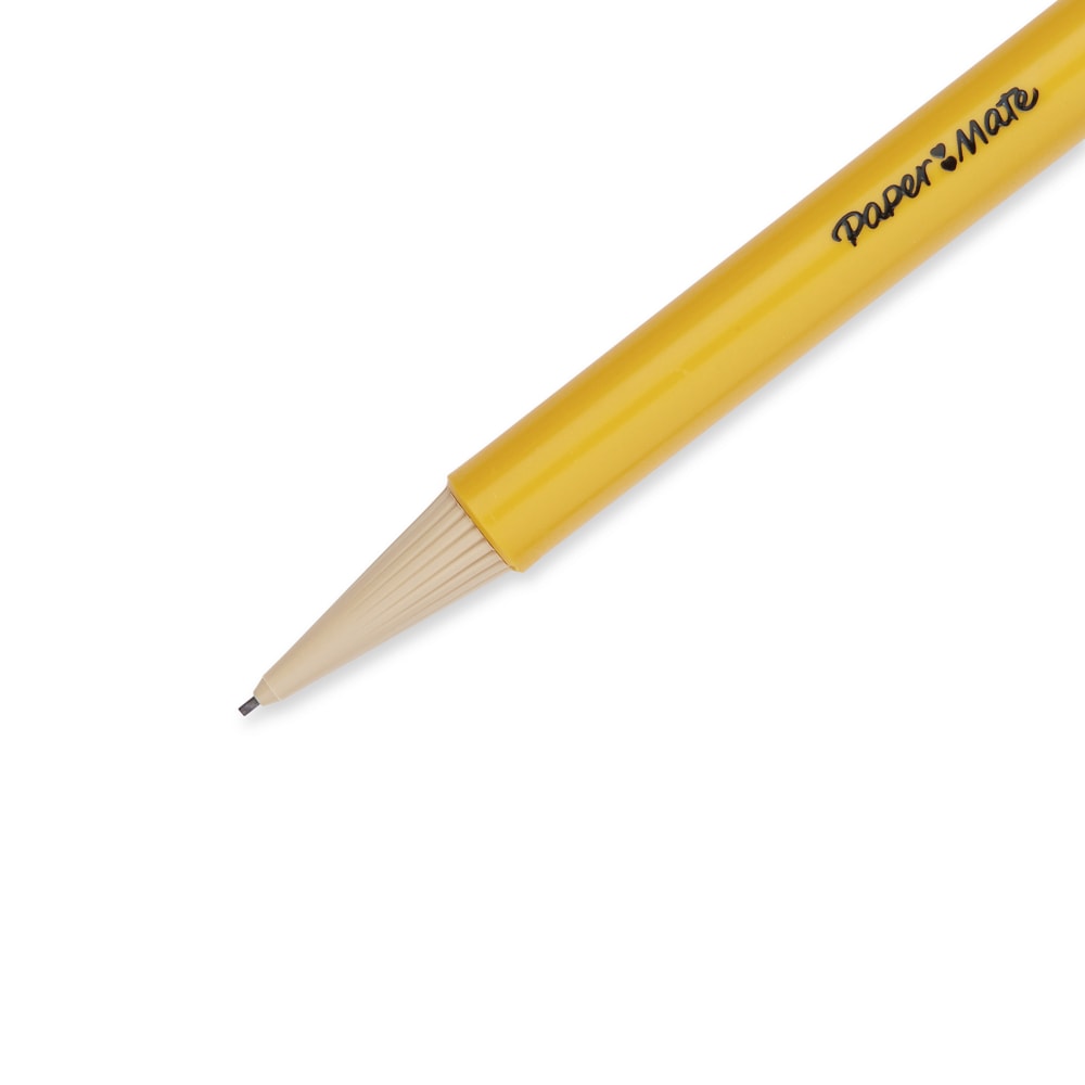 Paper Mate SharpWriter Mechanical Pencils, 0.7 mm, Yellow Barrel, Pack Of 36 Pencils