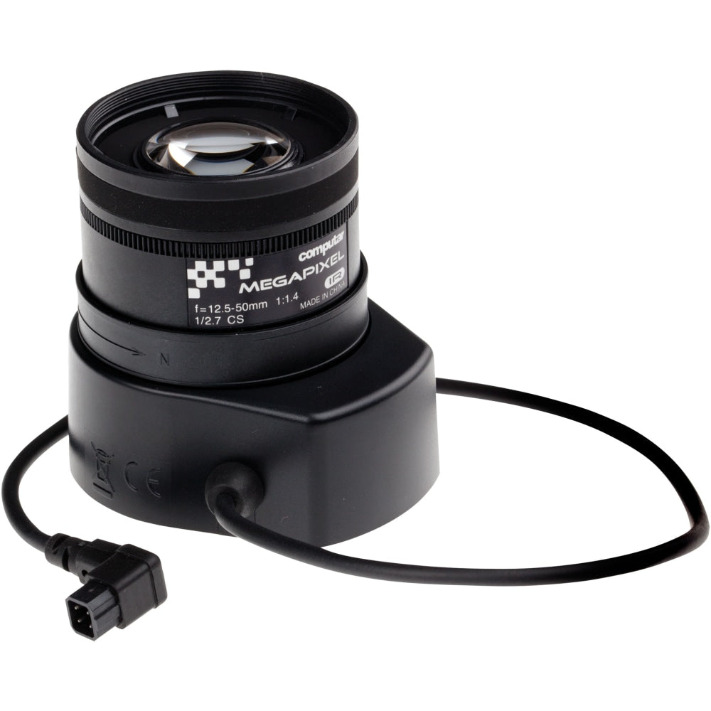 AXIS Computar - 12.50 mm to 50 mm - f/1.4 - Telephoto Zoom Lens for CS Mount - 4x Optical Zoom - 1.8in Diameter