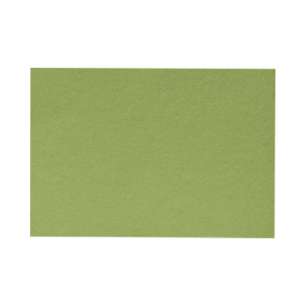 LUX Mini Flat Cards, #17, 2 9/16in x 3 9/16in, Avocado Green, Pack Of 50