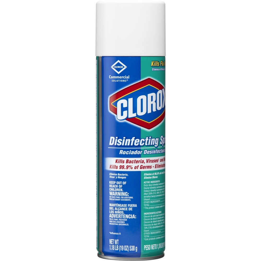 Clorox Disinfecting Spray, Fresh Scent, 19 Oz Bottle