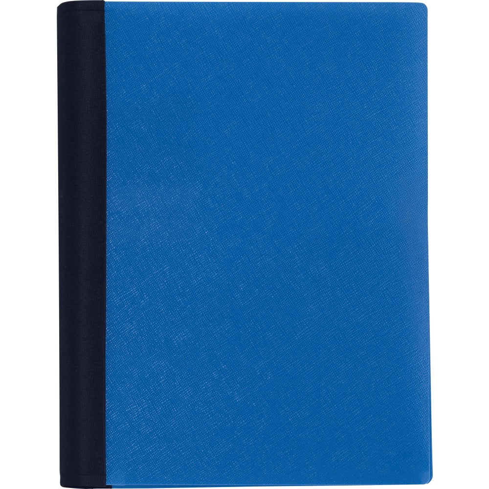 Office Depot Brand Stellar Notebook With Spine Cover, 6in x 9-1/2in, 3 Subject, College Ruled, 120 Sheets, Blue