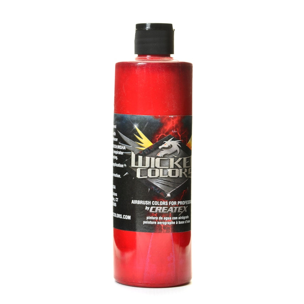 Createx Wicked Colors Airbrush Paint, 16 Oz, Crimson