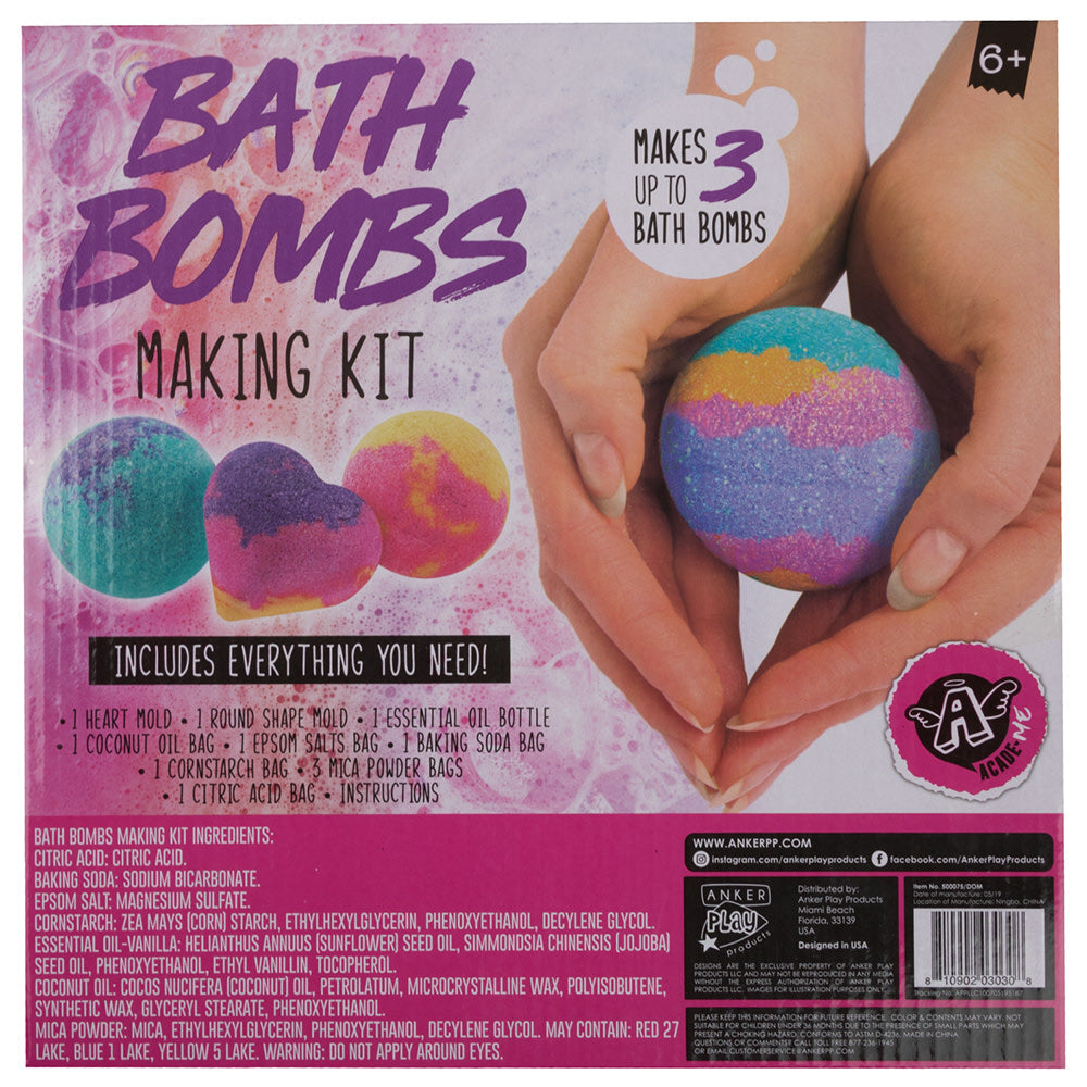 JAM Paper Games, Bath Bomb Making Kit, Multicolor