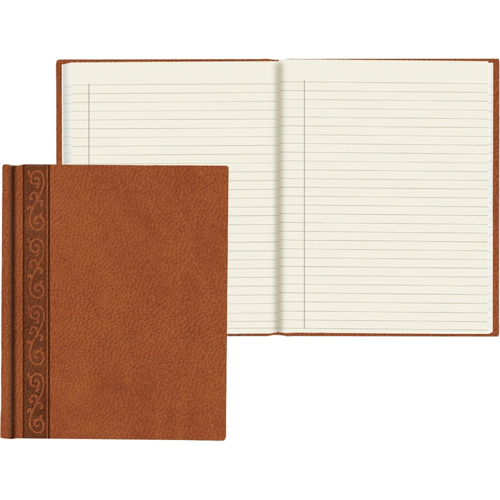 Da Vinci Perfect Binding Executive Hard-Cover Journal, 8 1/2in x 11in, Tan