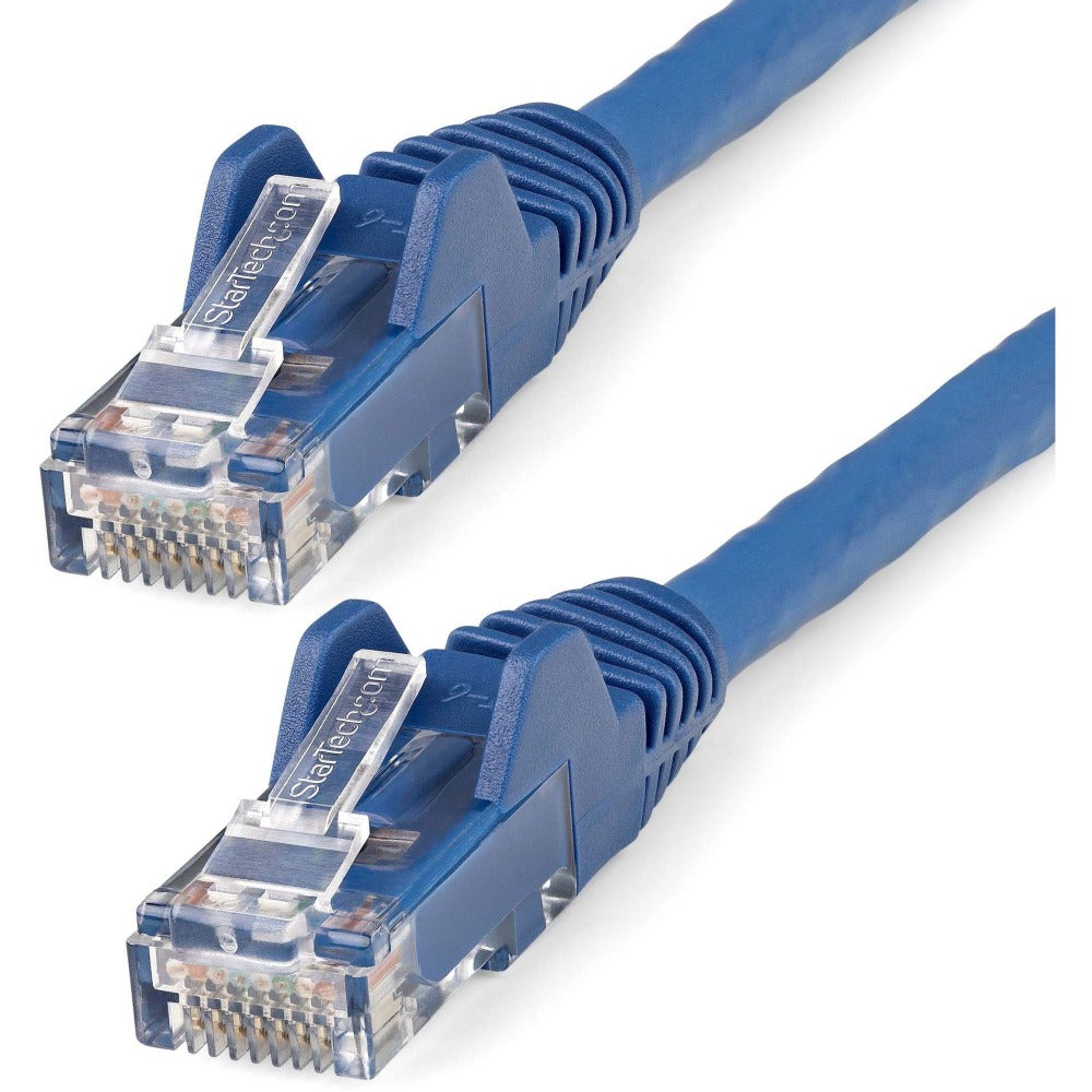 StarTech.com 30ft (9m) CAT6 Ethernet Cable, LSZH (Low Smoke Zero Halogen) 10 GbE Snagless 100W PoE UTP RJ45 Blue Network Patch Cord, ETL - 30ft/9.1m Blue LSZH CAT6 Ethernet Cable