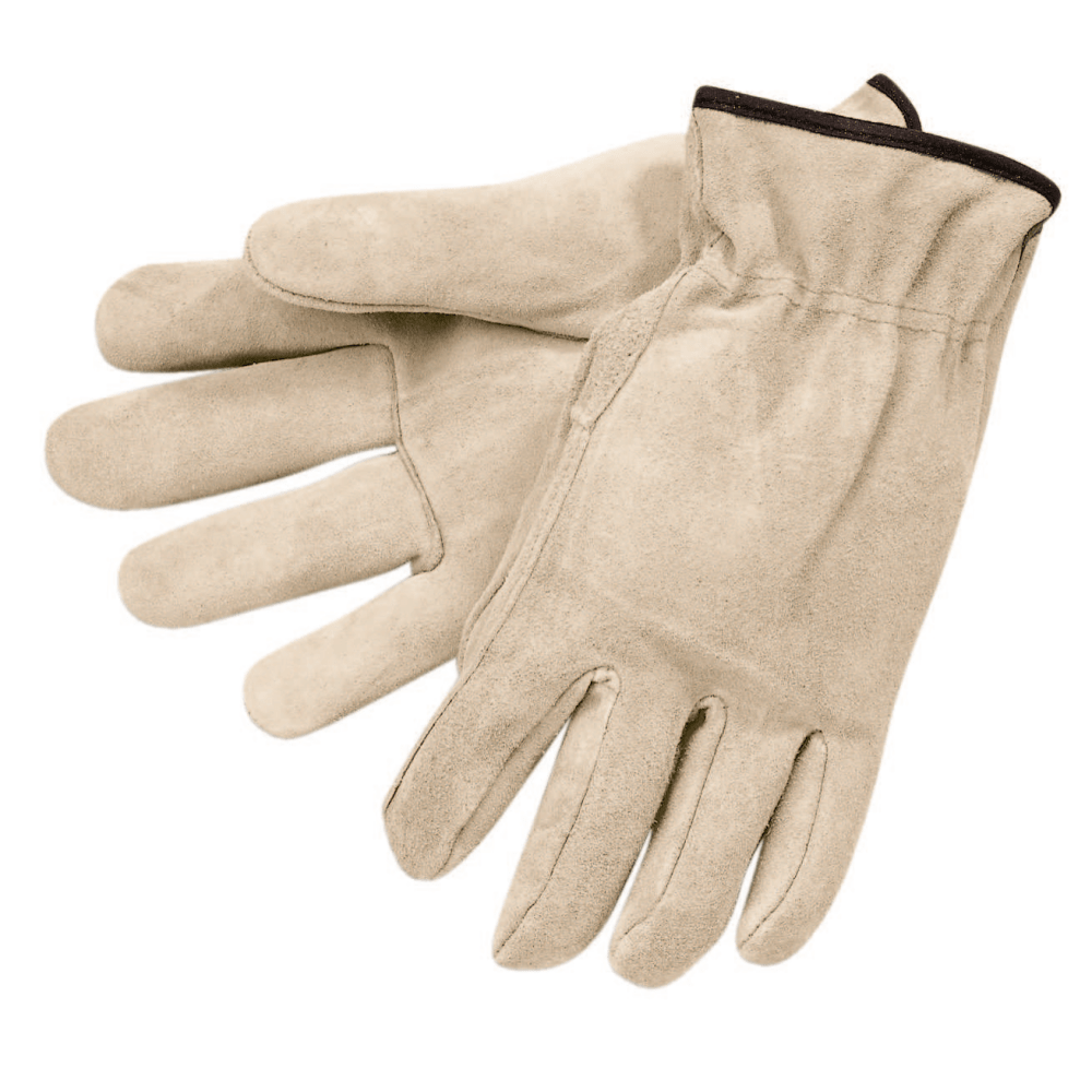 Memphis Glove Premium-Grade Leather Unlined Driving Gloves, Large, Pack Of 12 Pairs