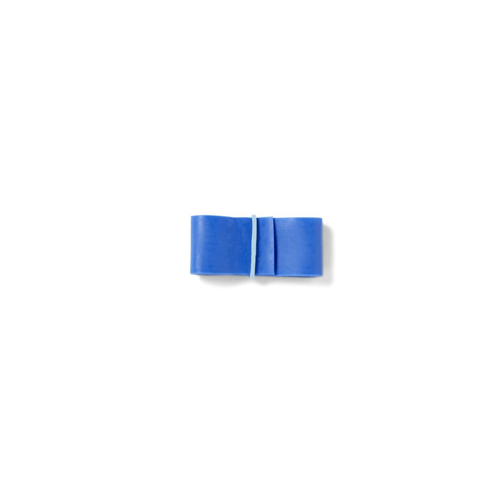 Medline Non-Latex Tourniquets, Folded And Banded, 1in, Blue, Pack Of 250