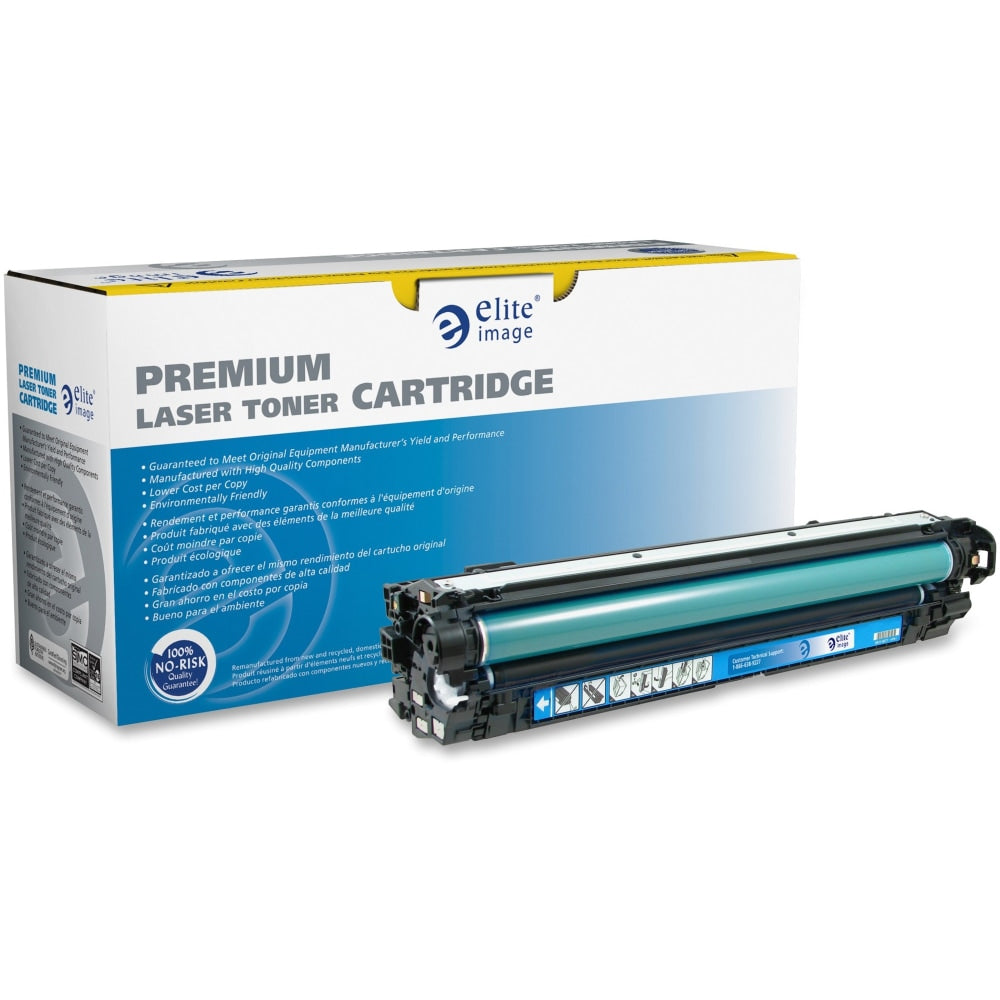 Elite Image Remanufactured Cyan Toner Cartridge Replacement For HP 651A, CE311A, ELI76169