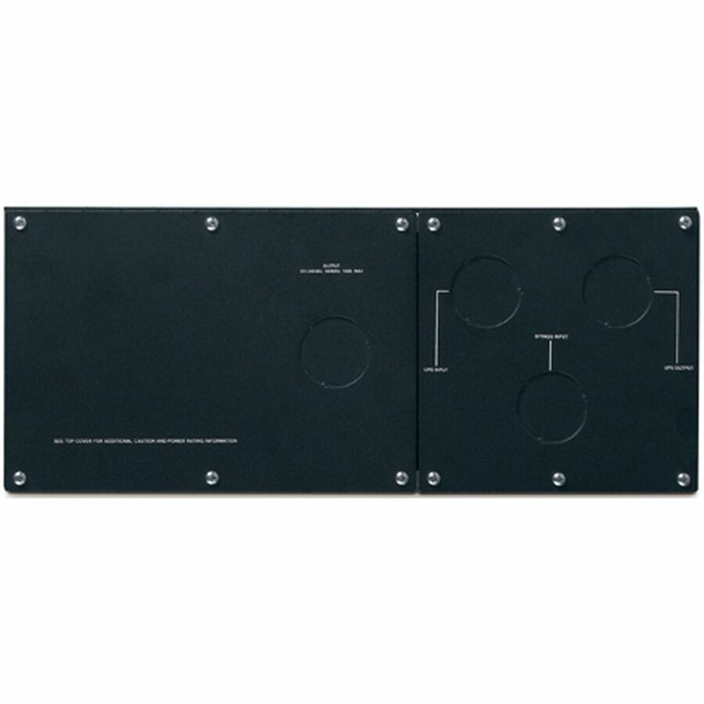 APC Service Bypass Panel - Bypass switch (rack-mountable) - AC 200/240 V - output connectors: 3 - 4U - 19in - black - for P/N: SRT10RMXLIX806, SRTL10KRM4UT, SRTL8KRM4UT, SYA8K16PX798, SYA8K16PXRX798, SYA8K8PX798