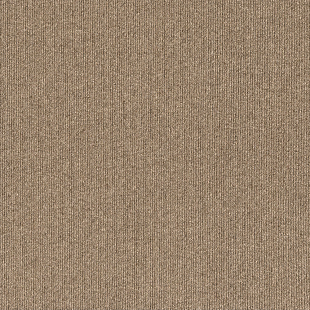 Foss Floors Ridgeline Peel & Stick Carpet Tiles, 24in x 24in, Taupe, Set Of 15 Tiles