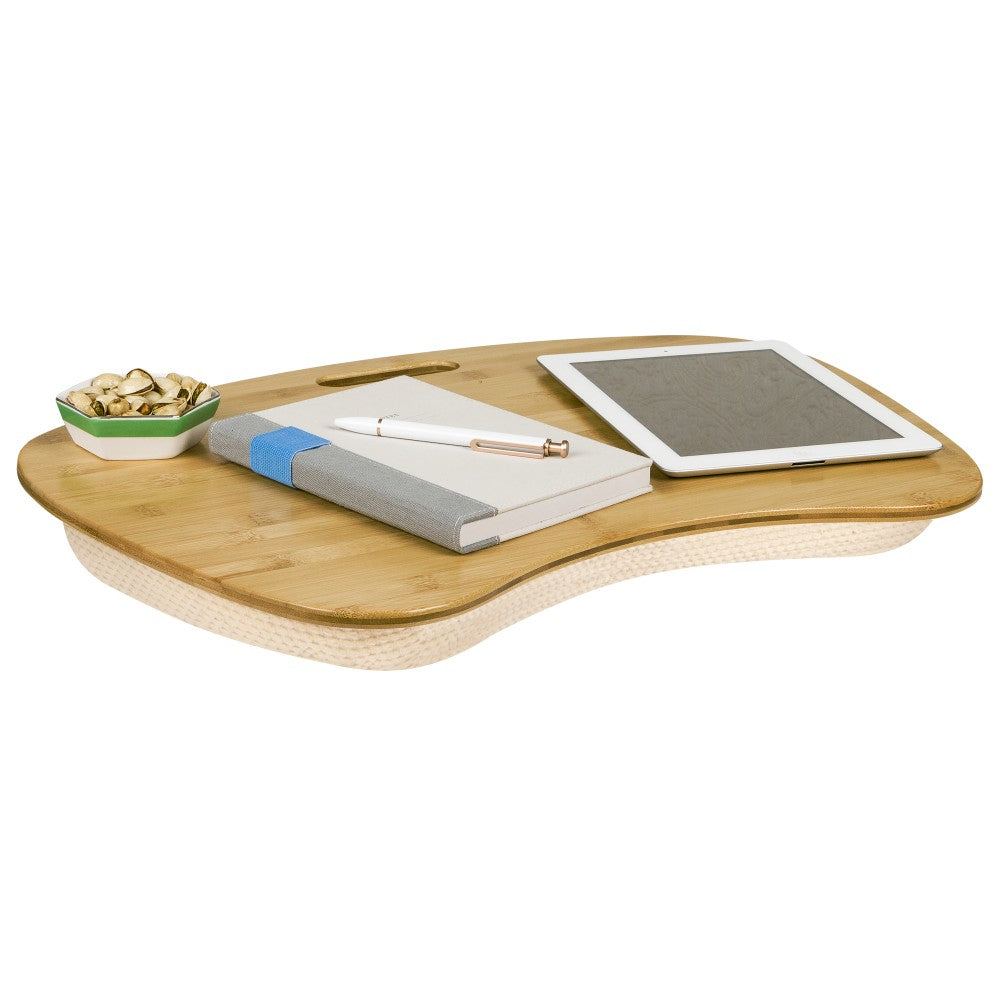 LapGear Bamboo Lap Desk, 2.6inH x 22.5inW x 15.9inD