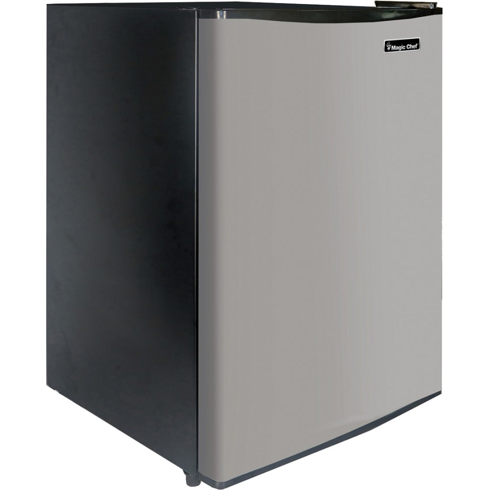 Magic Chef MCAR240SE2 2.4 Cu. Ft. Mini Refrigerator, Silver