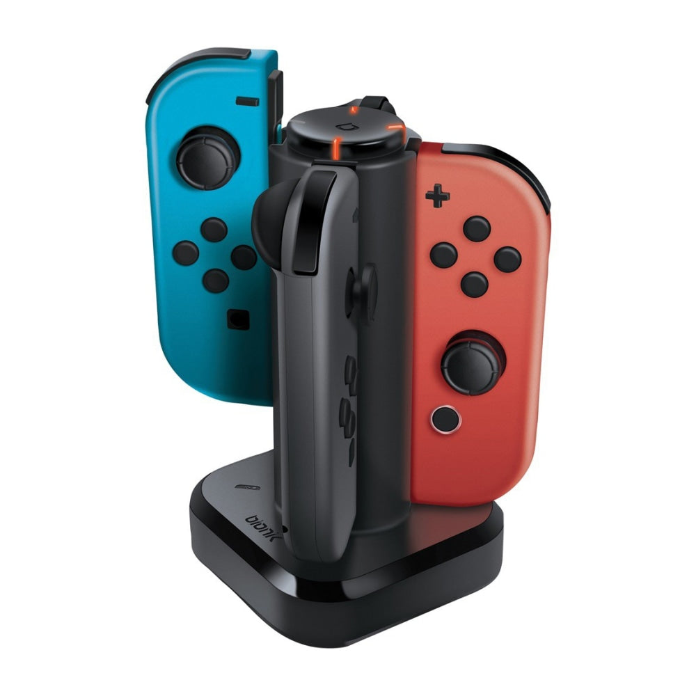 DreamGear Bionik Nintendo Switch TETRA POWER Charge Dock