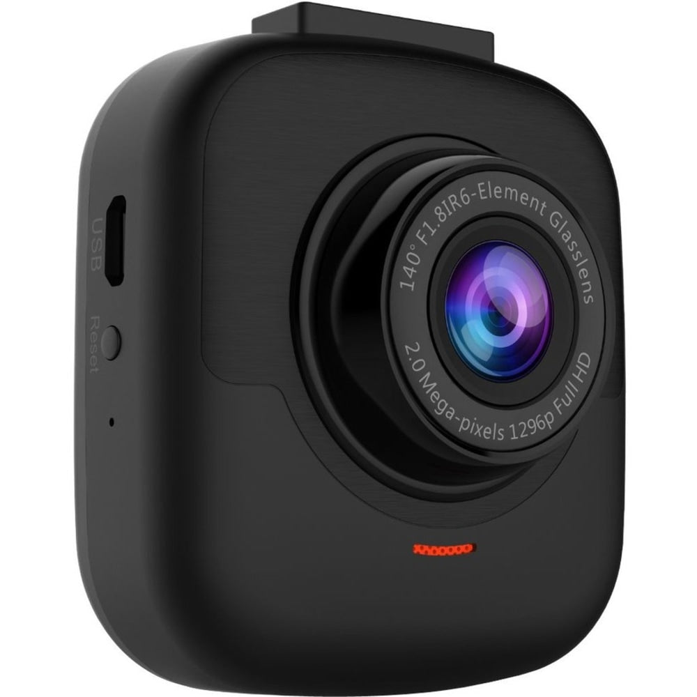 myGEKOgear by Adesso Orbit 530 Full HD 1296p Dash Cam, Wide Angle View, Wi-Fi, Night Vision/ Sony Starvis, and G-Sensor - 2in Screen - Dashboard - Wireless - Night Vision - 1920 x 1080 Video - Black