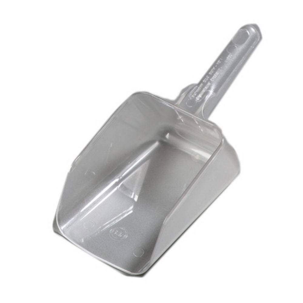 Carlisle Sparta Spectrum Ice Scoop, 32 Oz, Silver