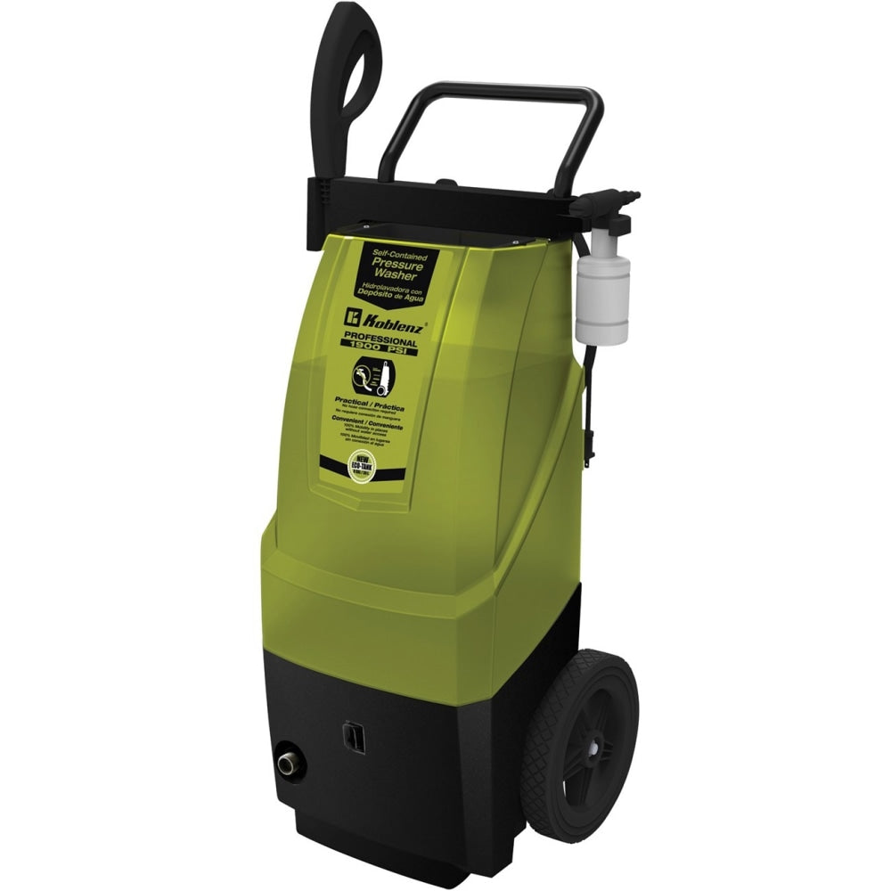 Koblenz HLT-370 V 1,900psi Self-Contained Pressure Washer - 1900 psi - 1.2 L/min