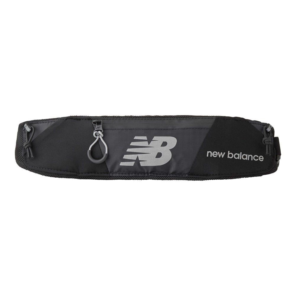 New Balance Running Accessory Belt, 3-3/4in x 17-5/16in, Black