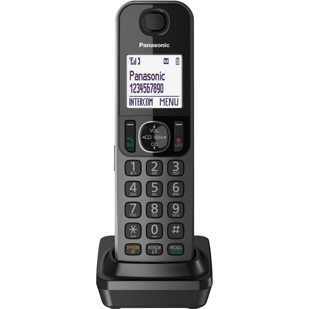 Panasonic DECT 6.0 Digital Cordless Handset For KX-TGF38 Series, Black, KX-TGFA30M