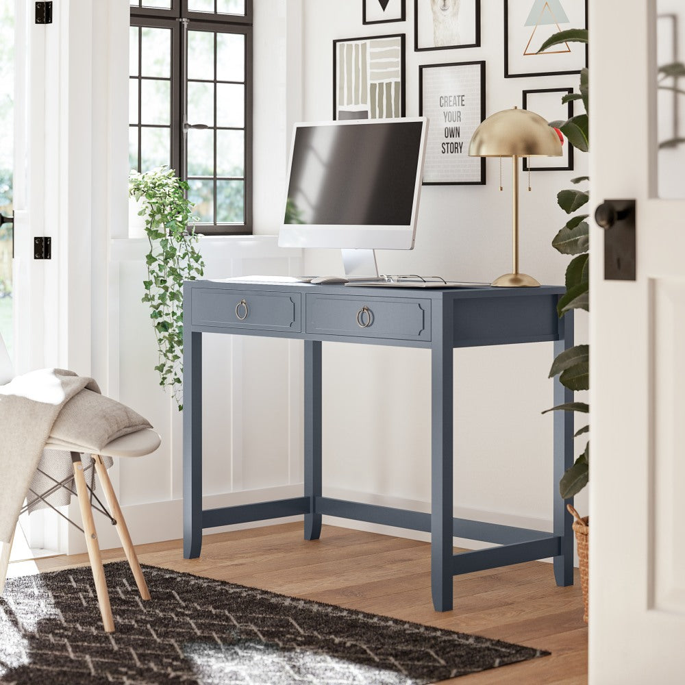 Ameriwood Home Her Majesty 40inW Computer Desk, Blue