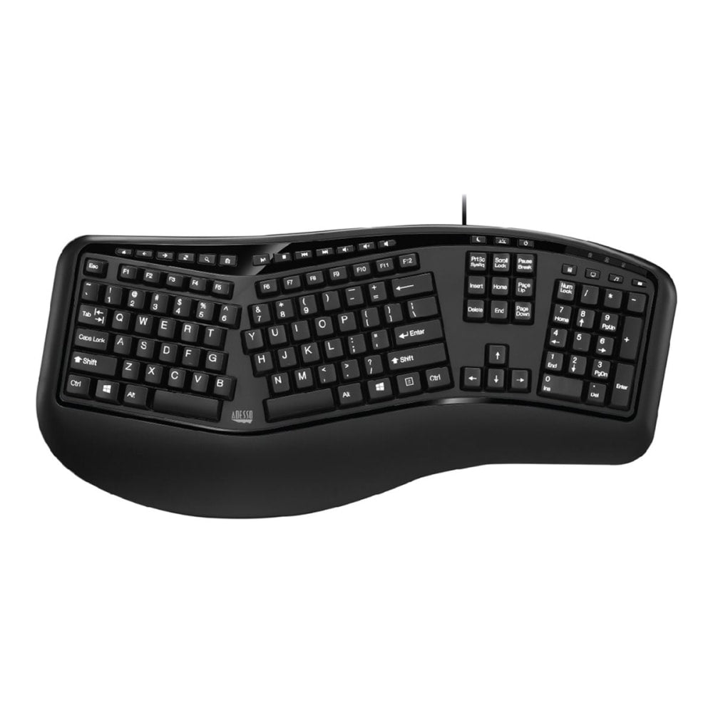 Adesso Desktop Ergonomic Keyboard