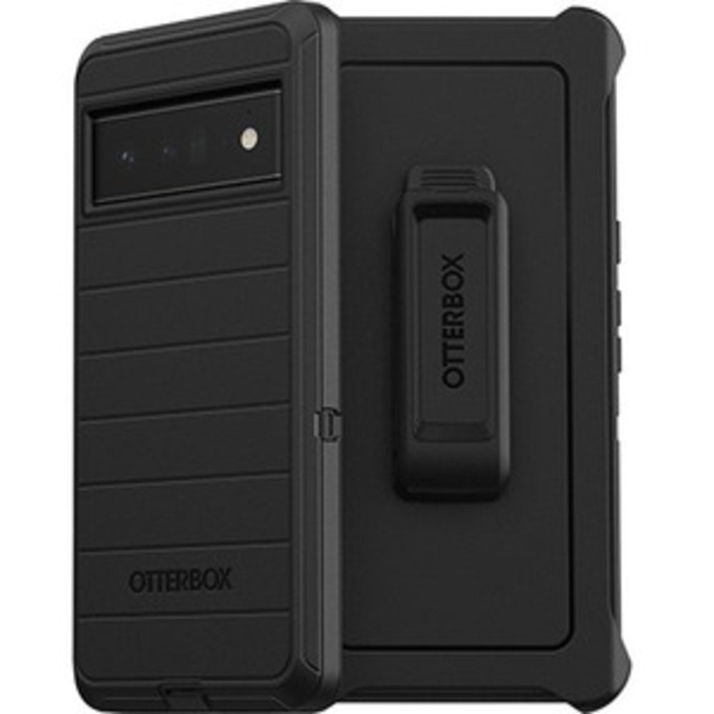 OtterBox Defender Series Pro Rugged Carrying Case Holster For Google Pixel 6 Pro, Black