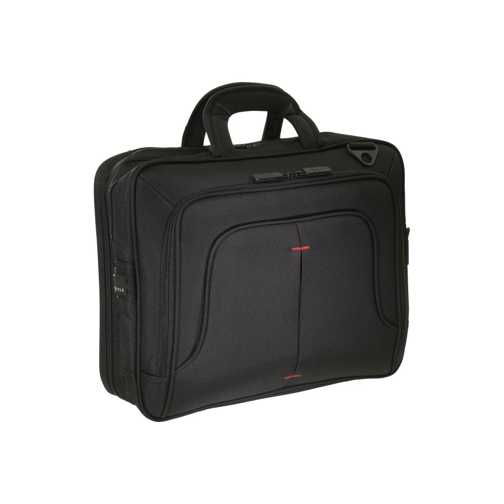 ECO STYLE Tech Pro TopLoad - Notebook carrying case - 16.1in - black, red