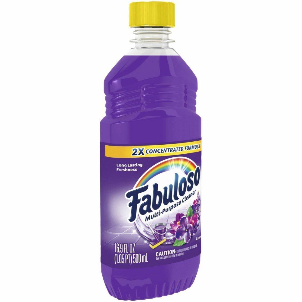 Palmolive Fabuloso Multi-Use Liquid Cleaner, Lavender Scent, 16.90 Oz Bottle, Case Of 24