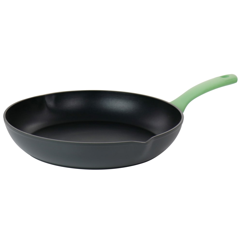 Oster Rigby Aluminum Non-Stick Frying Pan, 12in, Green