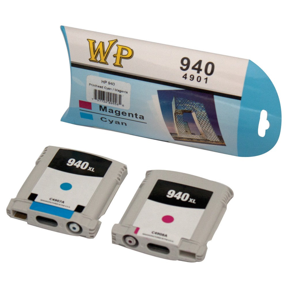 M&A Global Cartridges C4901A-C (HP C4901A) Cyan/Magenta Printheads, Pack Of 2