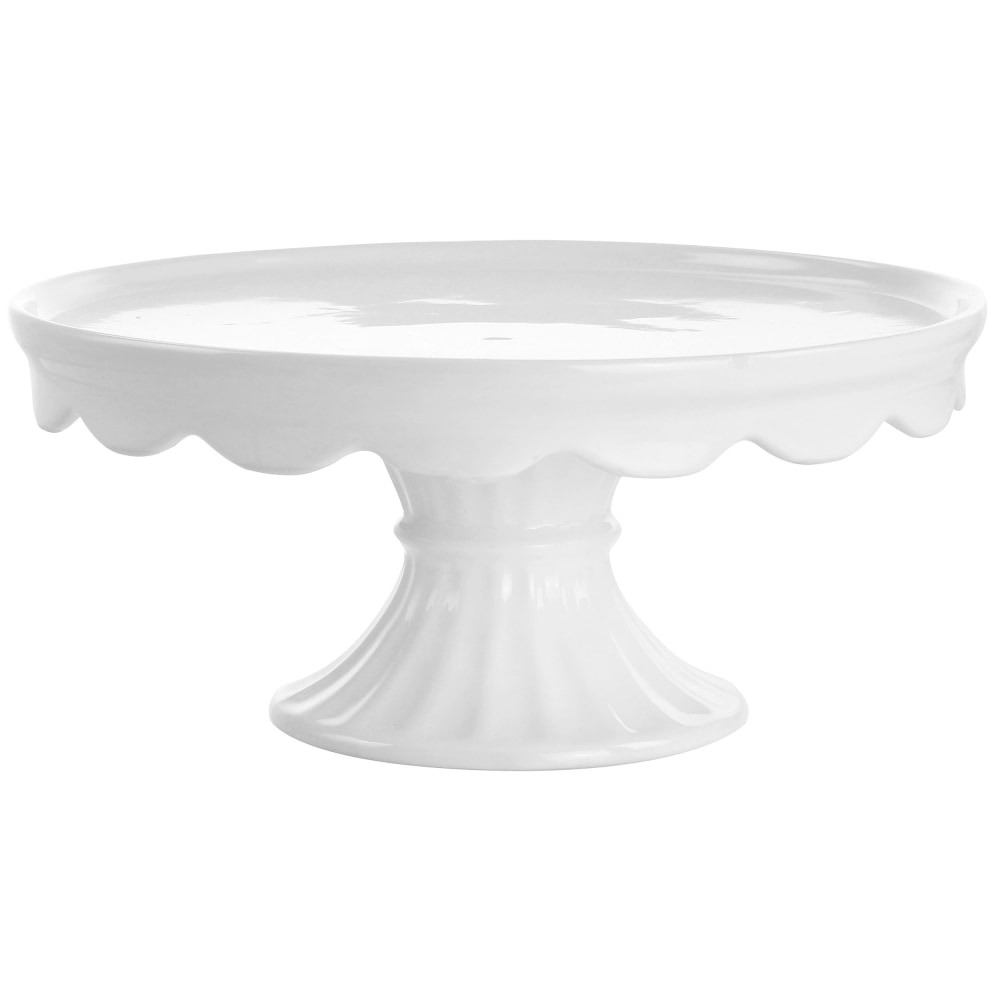 Martha Stewart Elevated Cake Stand, 12-1/4in, White