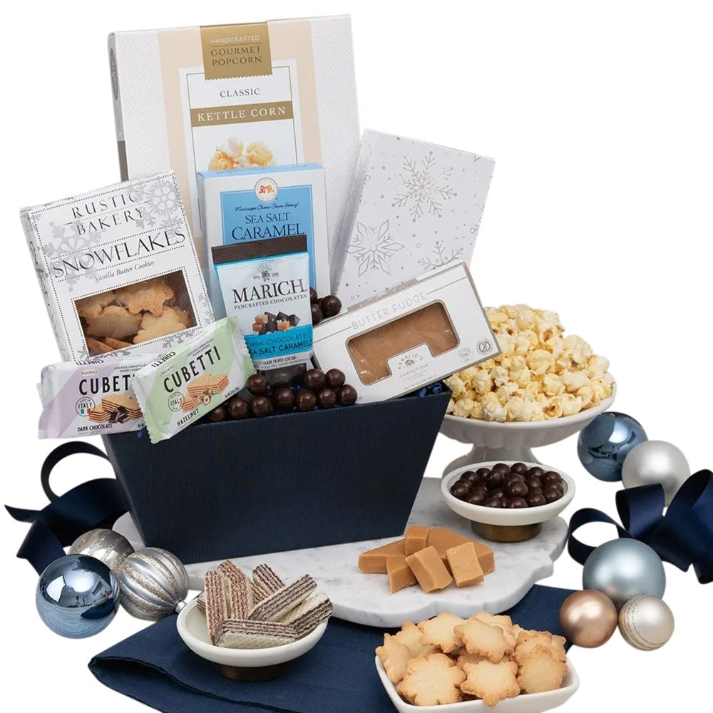 Gourmet Gift Baskets Winter Wonderland Holiday Gift Basket