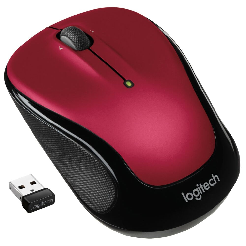 Logitech M325 Wireless Mouse, Red