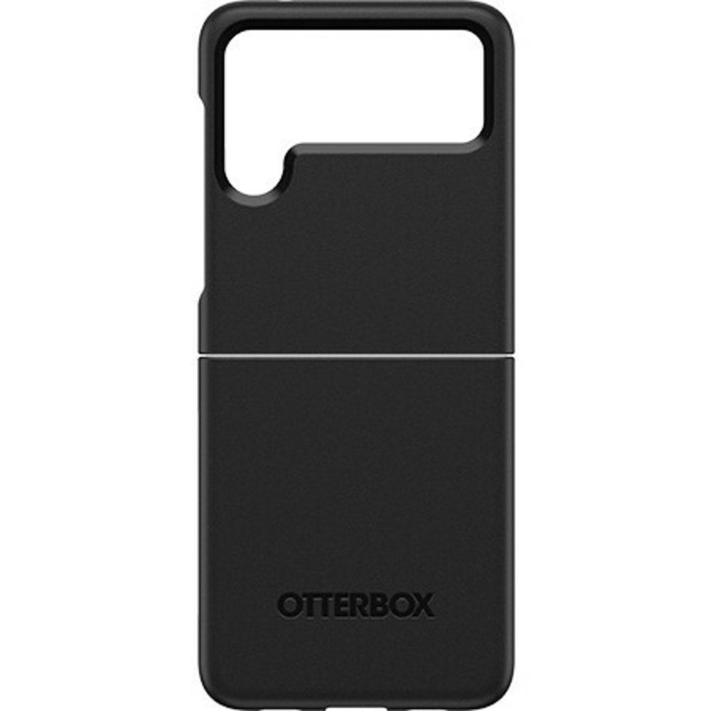 OtterBox Galaxy Z Flip3 5G Thin Flex Series Antimicrobial Case - For Samsung Galaxy Z Flip3 5G Smartphone - Black - Bacterial Resistant, Damage Resistant, Drop Resistant, Scrape Resistant - Synthetic Rubber, Polycarbonate, Plastic - Retail