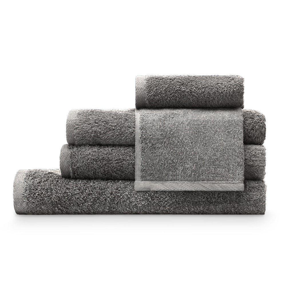 1888 Mills Millennium Wash Cloths, 13in x 13in, Charcoal, Pack Of 144 Wash Cloths