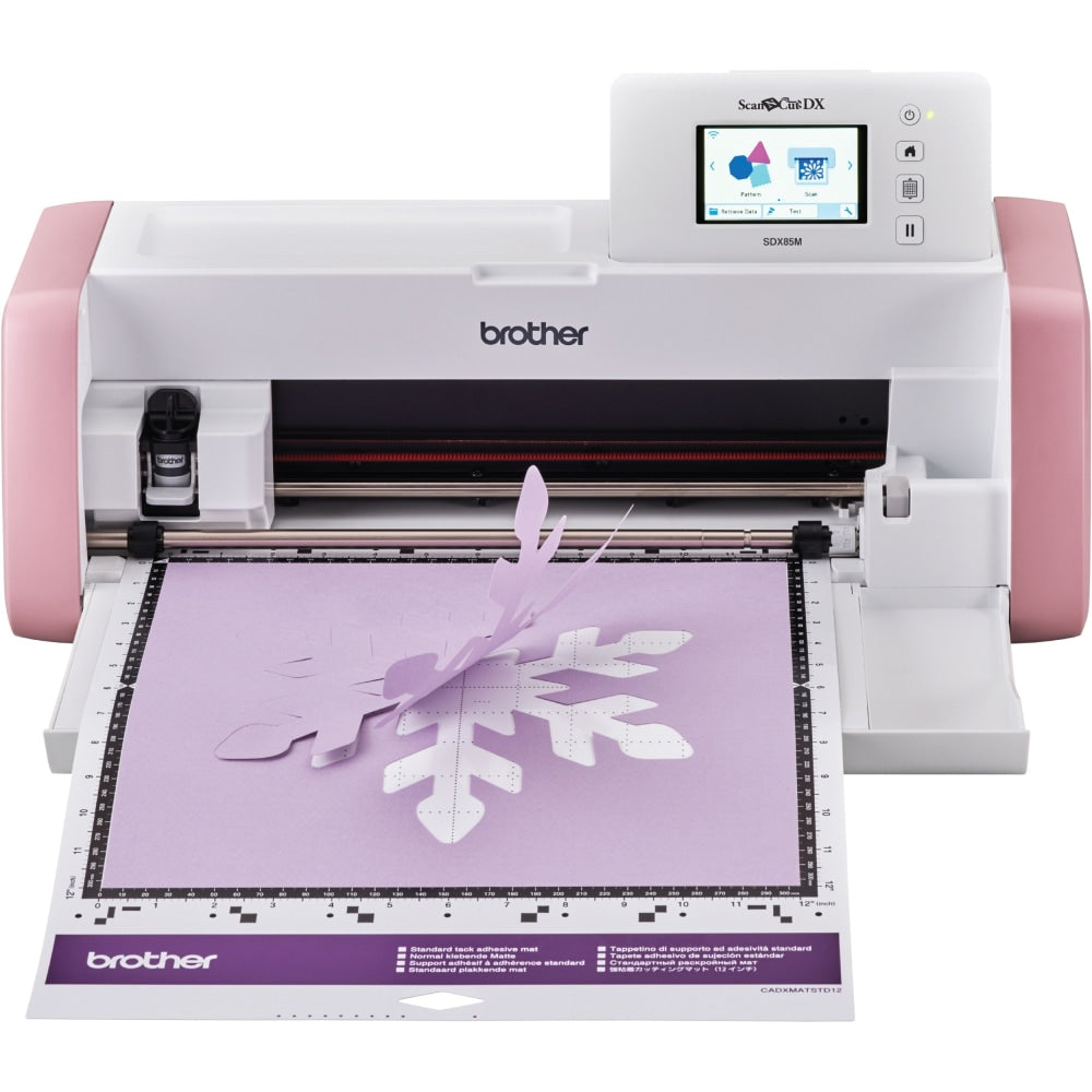 Brother ScanNCut DX SDX85 Electronic Cutting Machine With Built-In Scanner, Maui/White