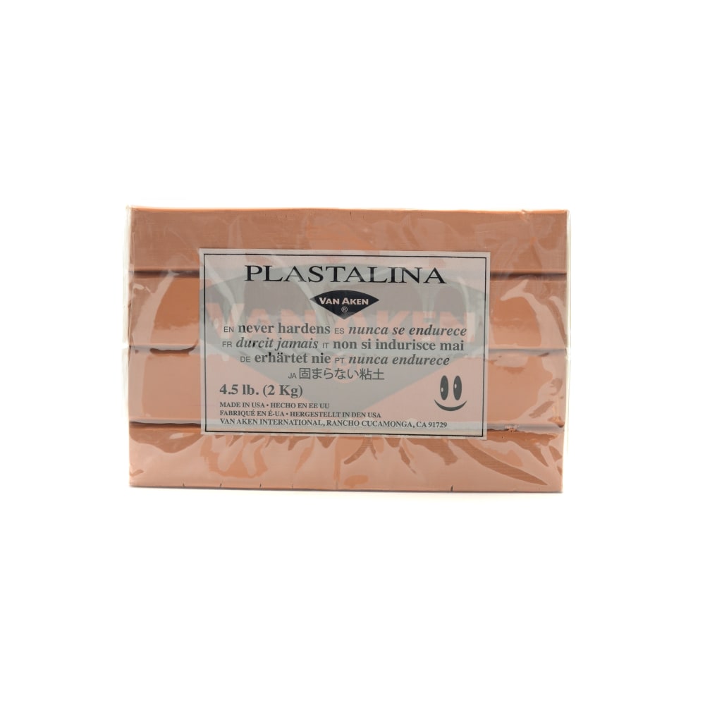 Van Aken Plastalina Modeling Clay, 4 1/2 Lb, Flesh