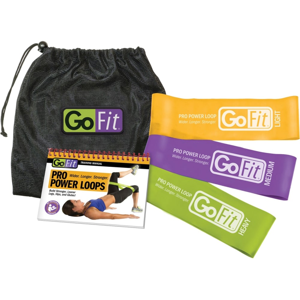 GoFit Pro Power Loops - Latex