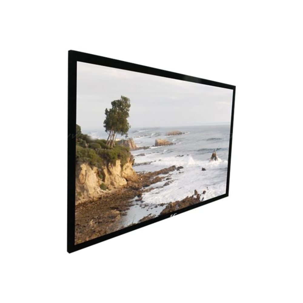 Elite Screens SableFrame 2 Series - Projection screen - wall mountable - 180in (179.9 in) - 16:9 - CineWhite - black