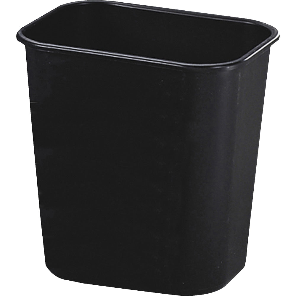 Rubbermaid Durable Rectangular Plastic Wastebasket, 3.25 Gallons, 12inH x 11-1/2inW x 8inD, Black