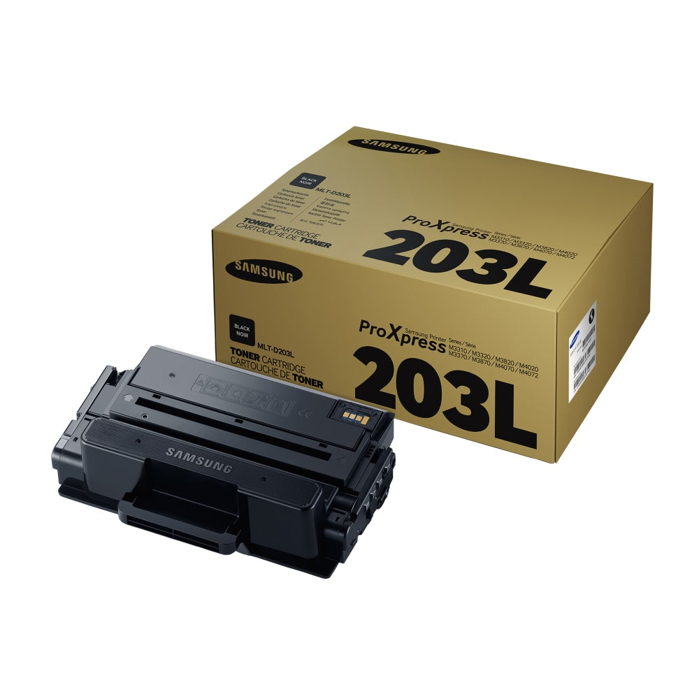 HP 203L Black High Yield Toner Cartridge for Samsung MLT-D203L, SU901A