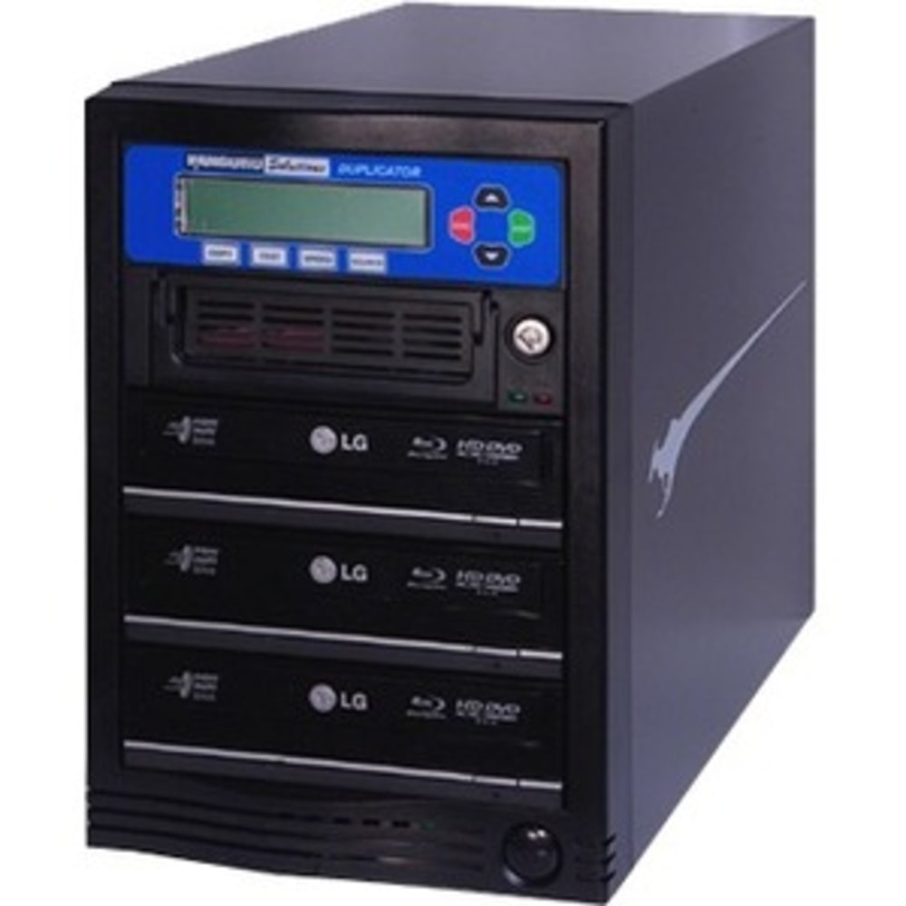 Kanguru Blu-Ray Duplicator 3 Target - Disk duplicator - BD-RE x 3 - max drives: 3 - USB - external - TAA Compliant