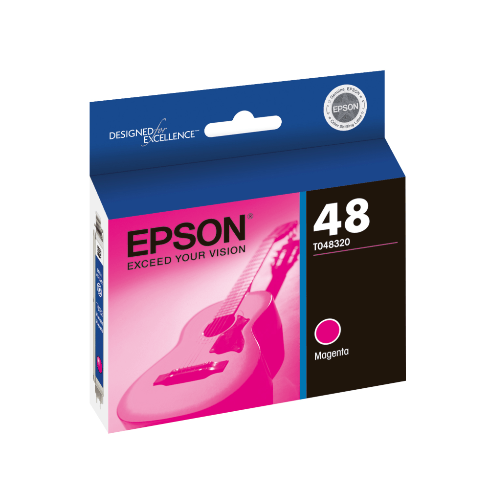 Epson T0483 Magenta Ink Cartridge, T048320