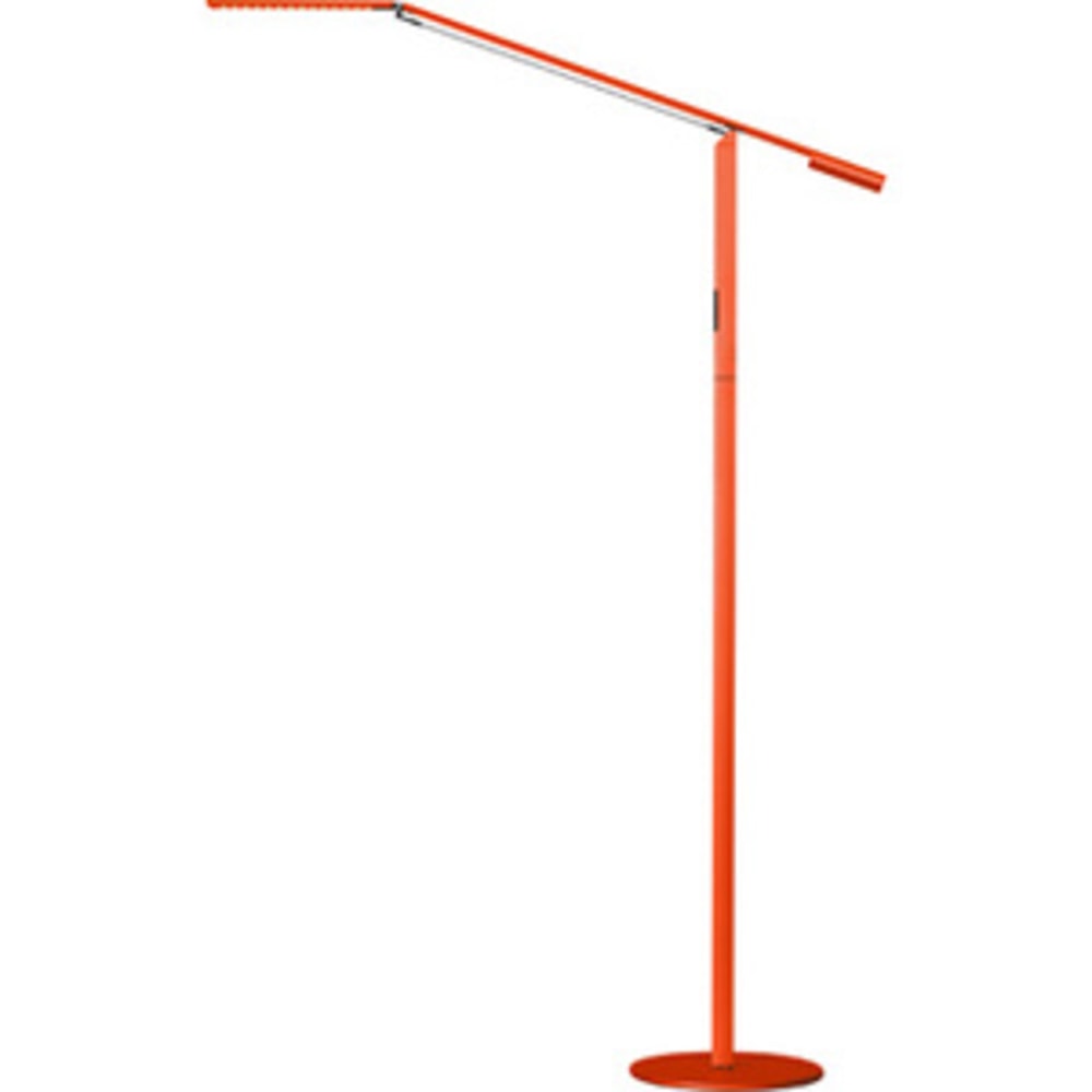 Koncept Equo LED Floor Lamp, 56-3/4inH, Cool/Orange