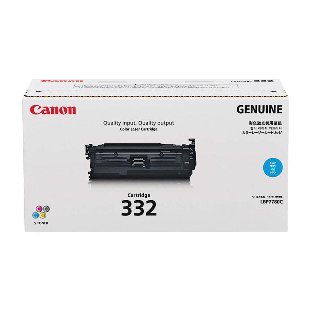 Canon 332 Cyan Ink Cartridge, 6262B012AA