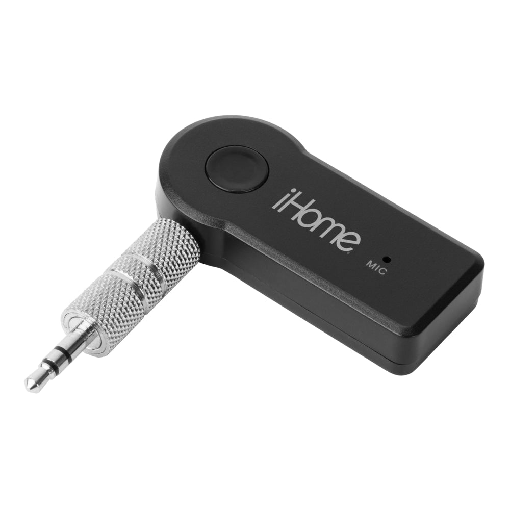 iHome 3.5MM Bluetooth Audio Receiver, Black