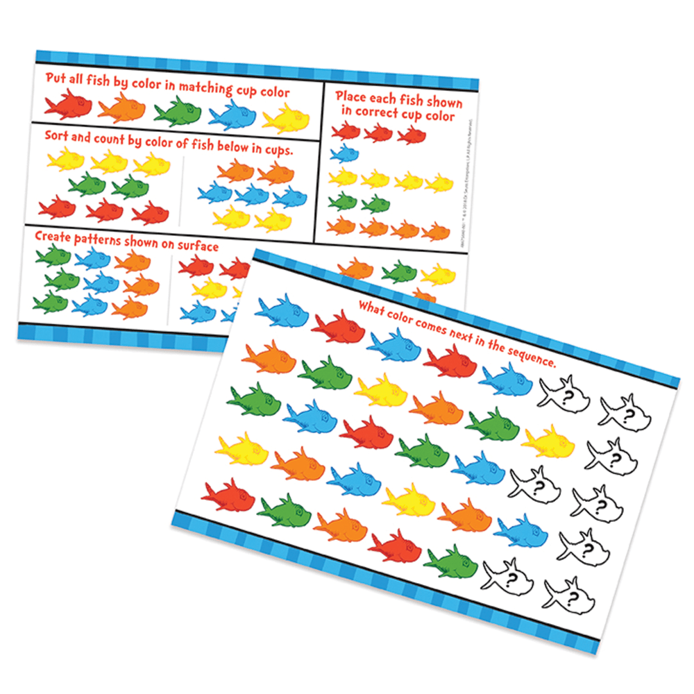 Eureka Dr. Seuss Counting Fish With Cups