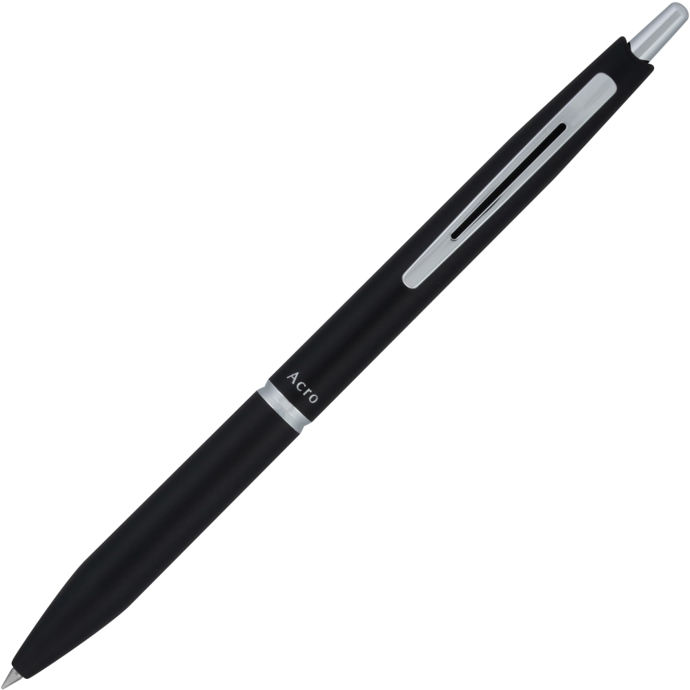 Pilot Acroball 1000 Ultra-Premium Ballpoint Pen, Fine Point, 0.7 mm, Black Barrel, Black Ink