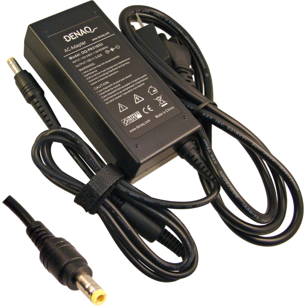 DENAQ - Power adapter - for Dynabook Toshiba Portege R700, R705; Toshiba Tecra L2; Toshiba Satellite A110, L25, L45