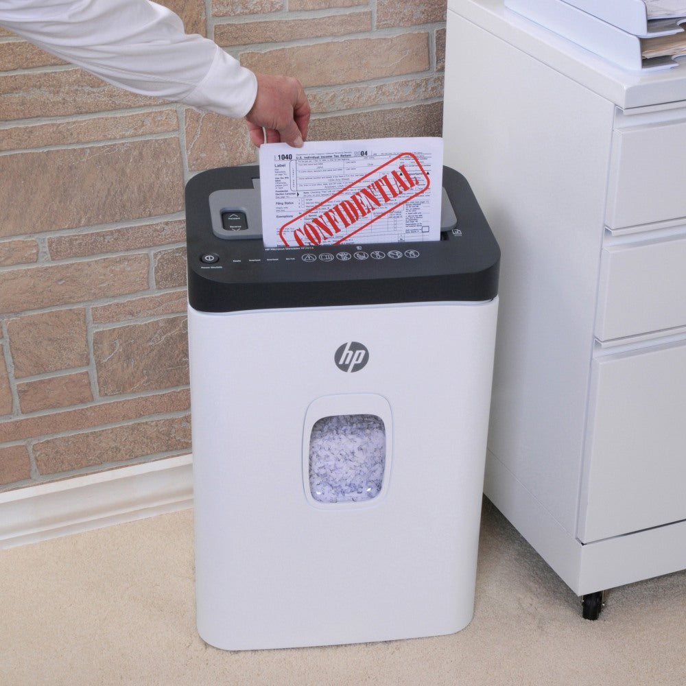 HP AF2014 200-Sheet Microcut Heavy-Duty Auto-Feed Shredder, 91031K