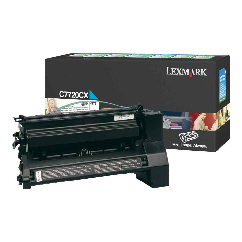 Lexmark C7720CX Cyan Toner Cartridge